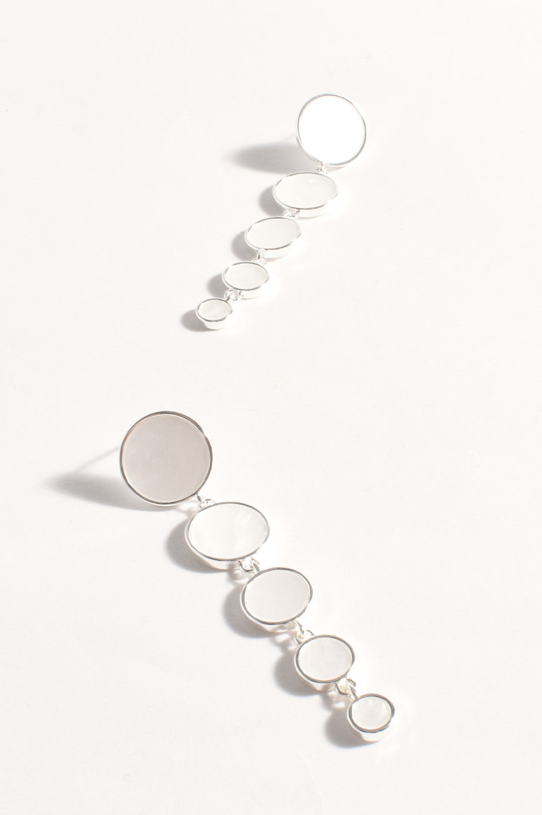 Graduated Shell Earrings