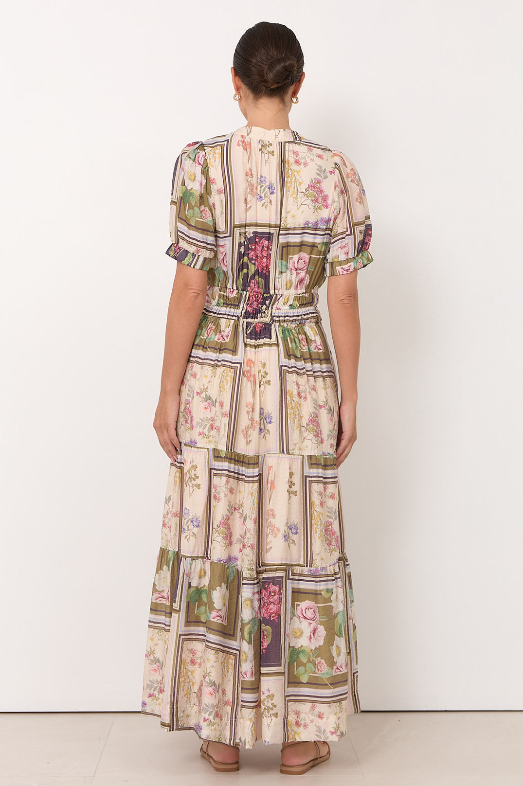 Violette Austria Print Maxi Dress