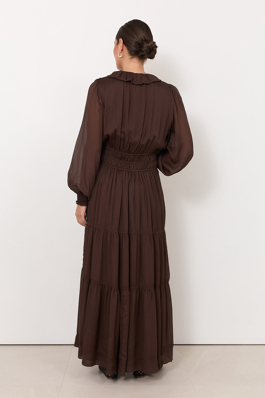 Marcela Maxi Dress Chocolate