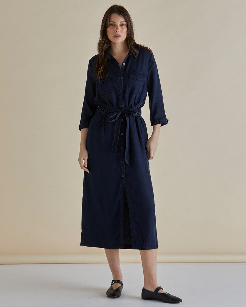 Betty Lyocell Shirt Dress