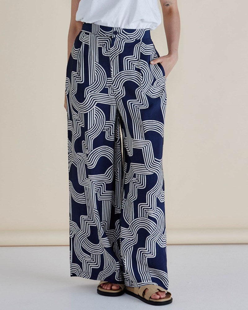 Zander Pants Navy