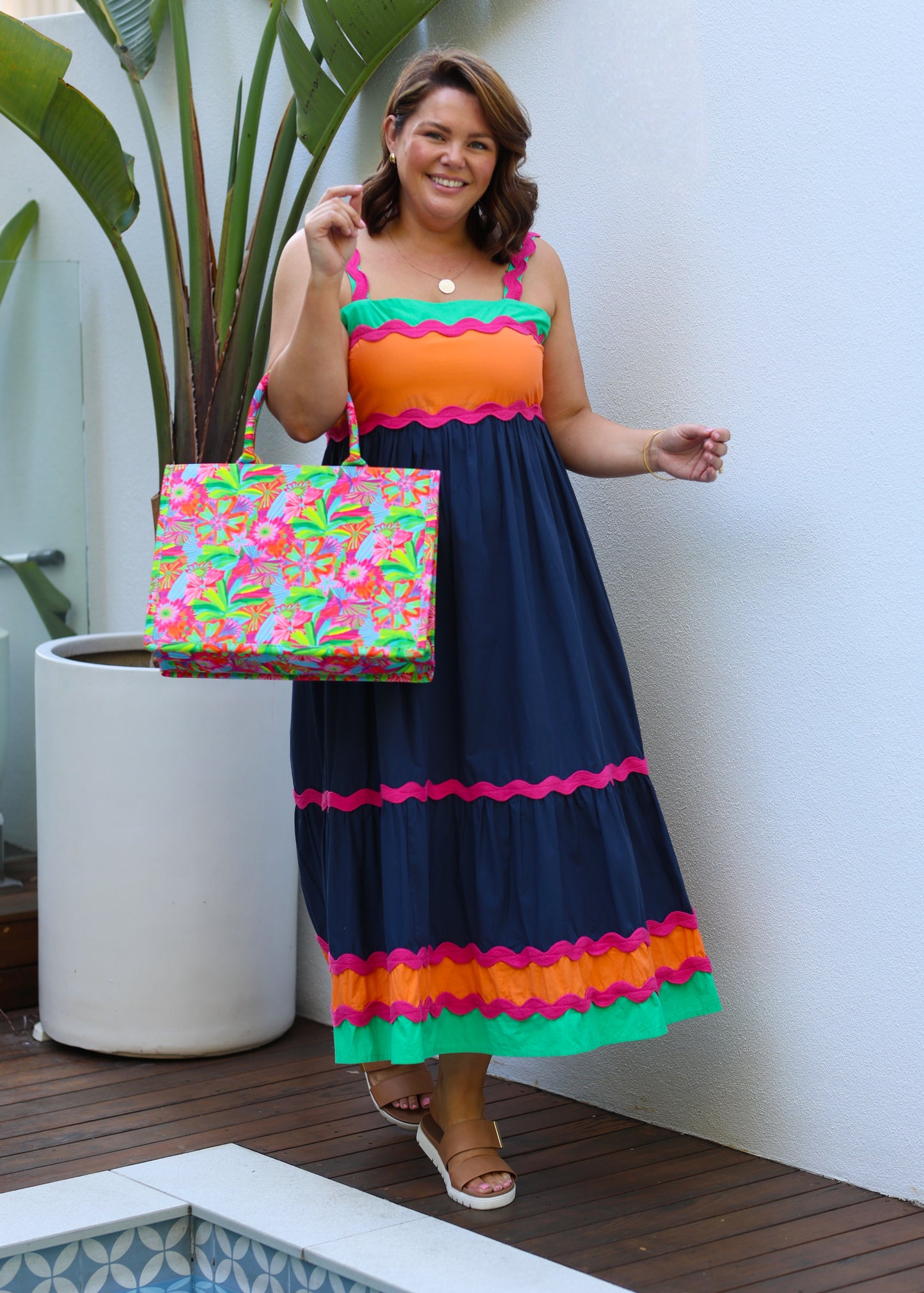 Book bag Vibrant Summer