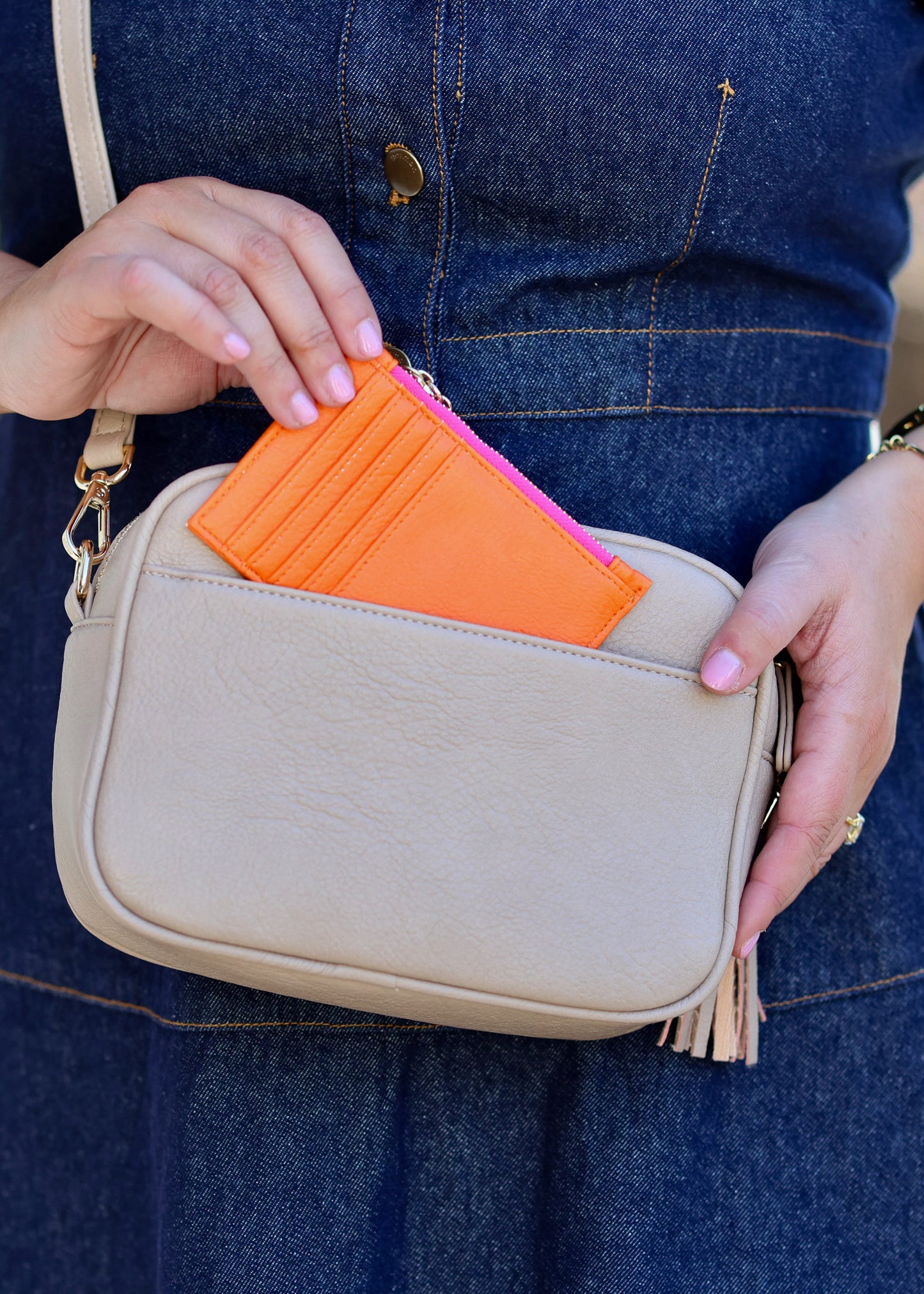 Card Wallet Orange