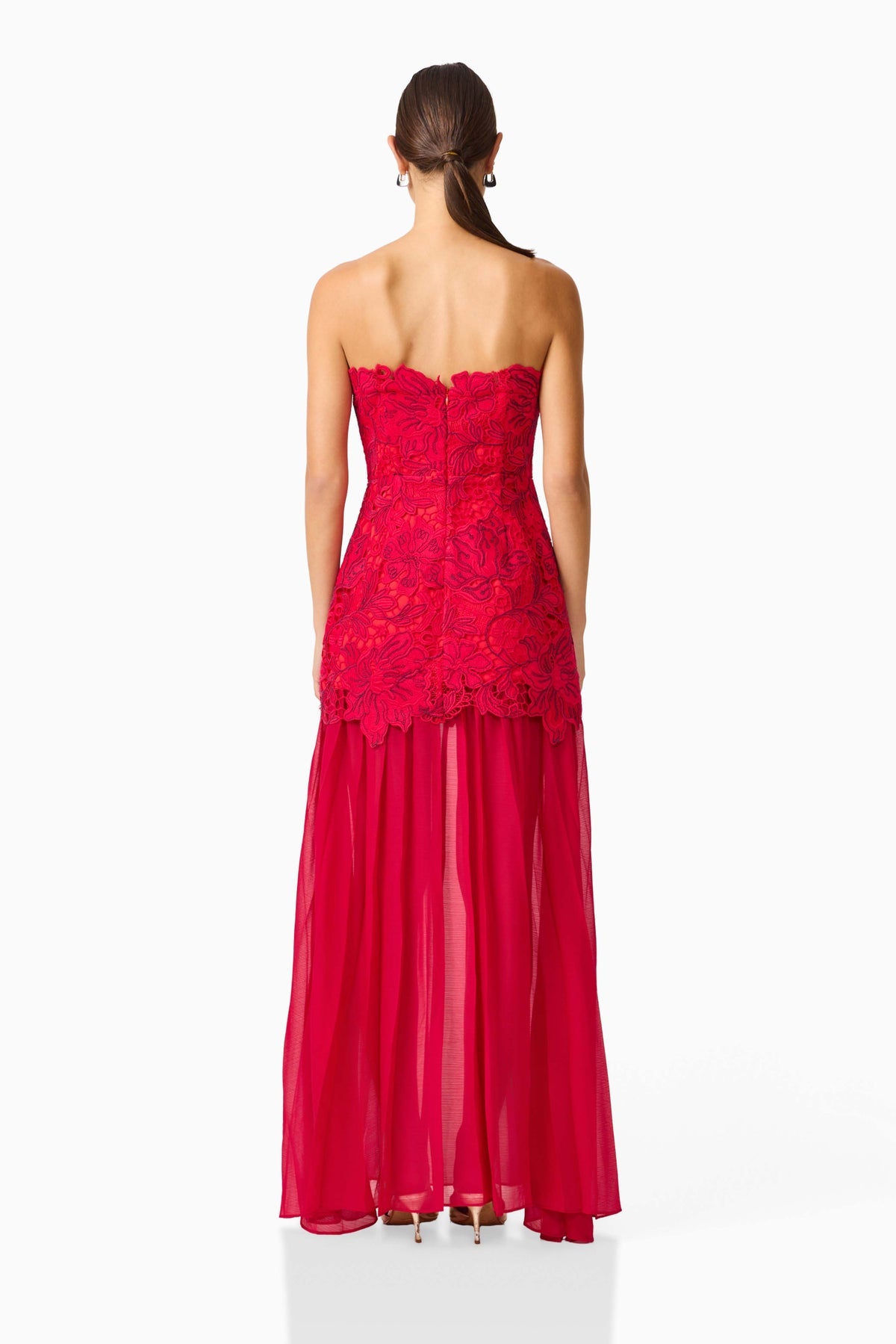 Petaluxe Gown Red