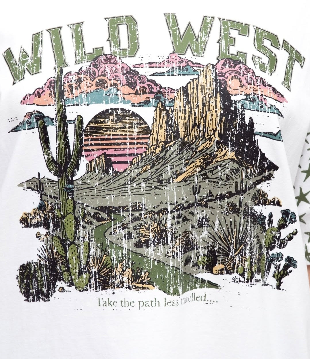 Wild West Tee White