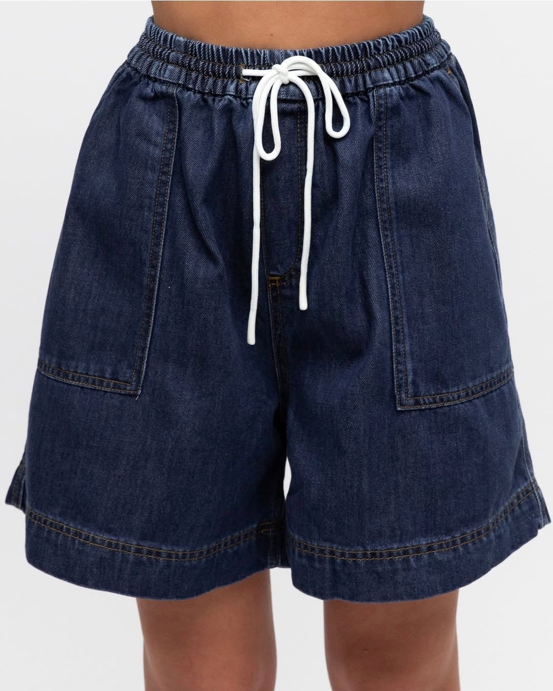 Urban Mirage Deim Shorts Dark Denim