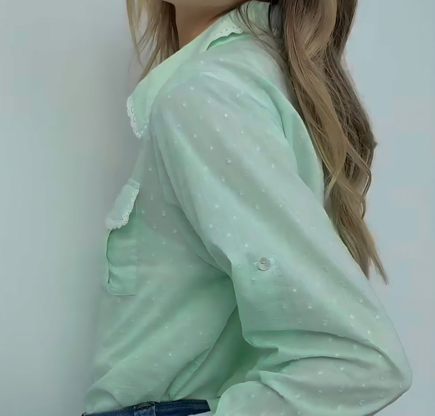 St Tropez Pastel Shirt Green