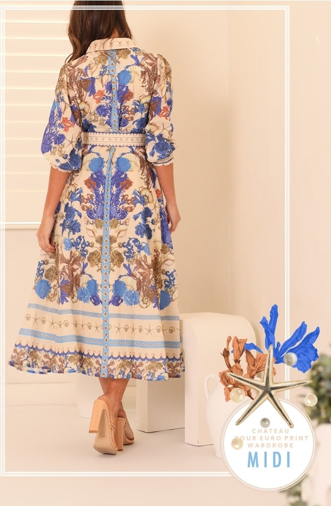 Chateau Midi Dress
