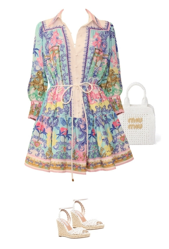 Chateau Spritz Mini Dress