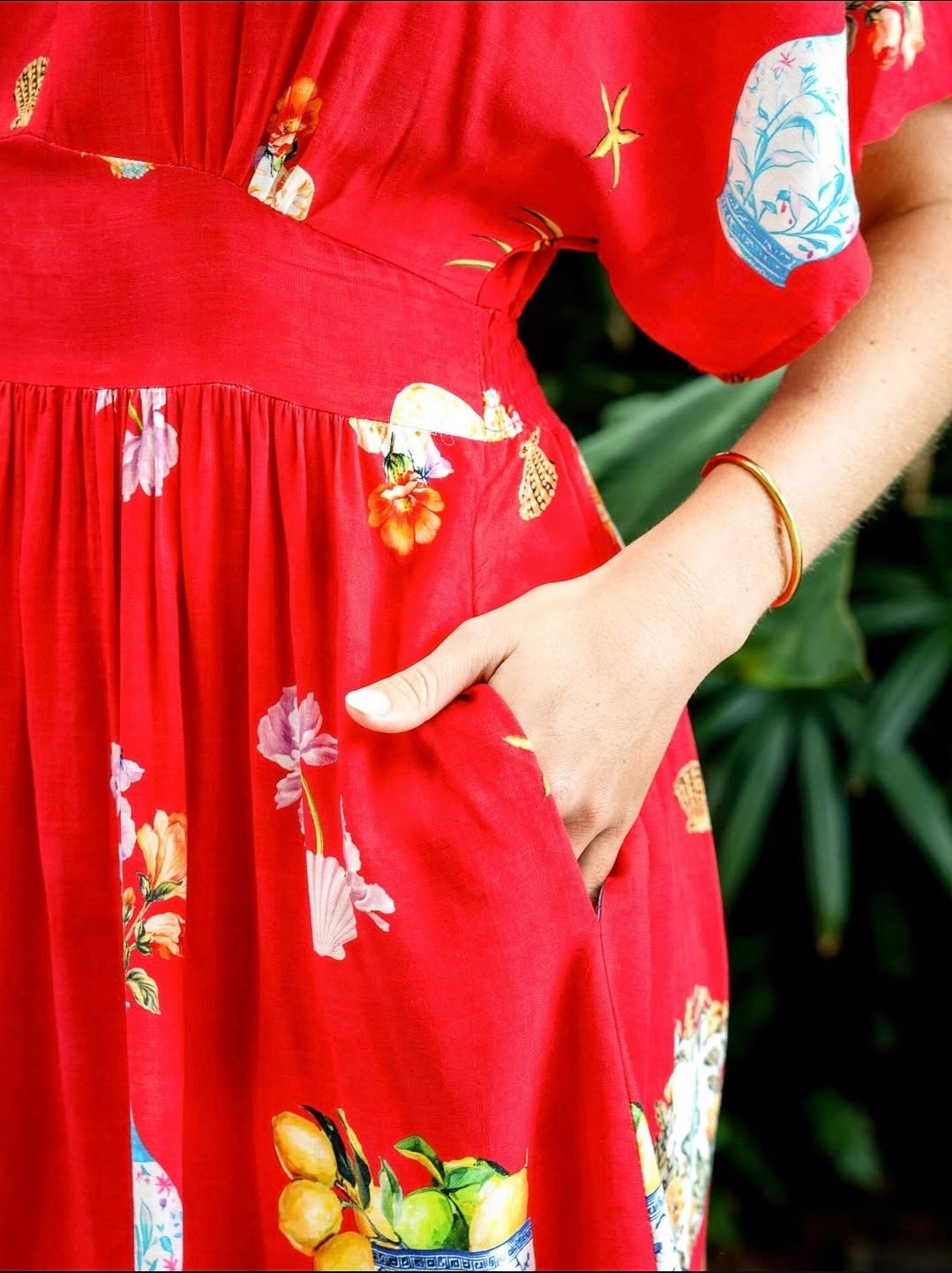 Sheperd Dress Red