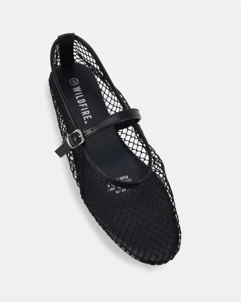 Embera Ballet Flats Black