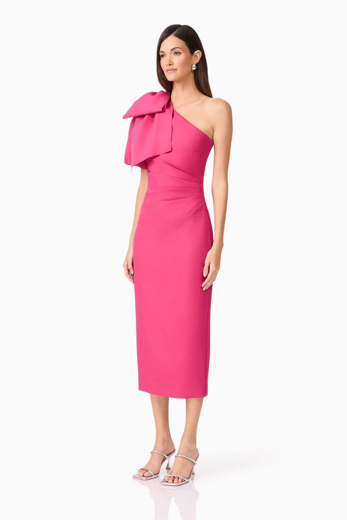 Elysie midi dress pink