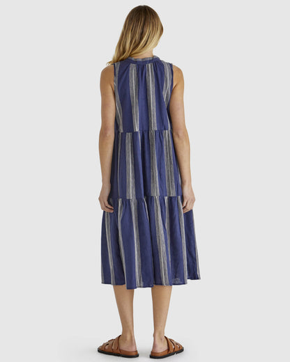 Izzy Dress Navy stripe