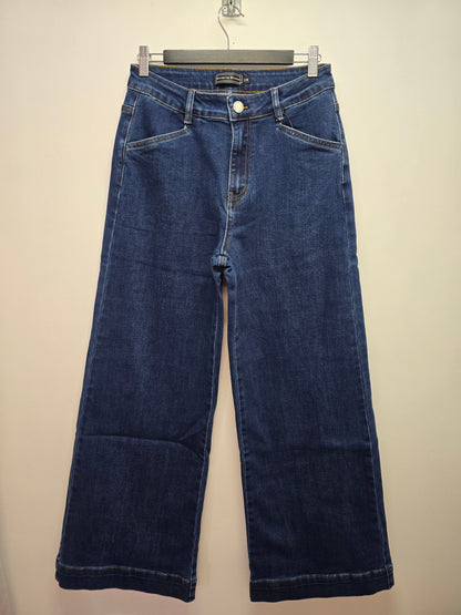 Rubi Wide Leg Jean Dark Denim