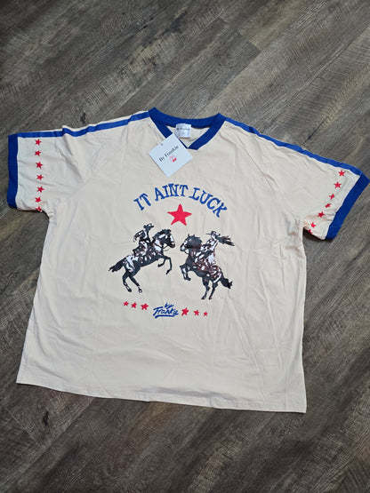It Aint Luck Beige/Blue