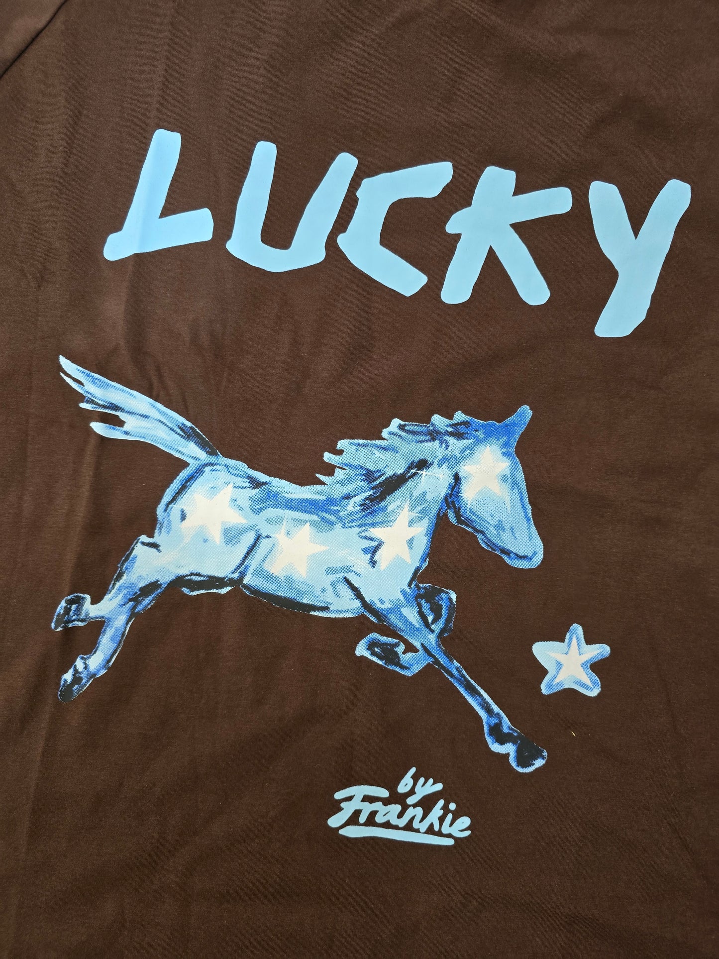 Lucky Tee Choc/Blue