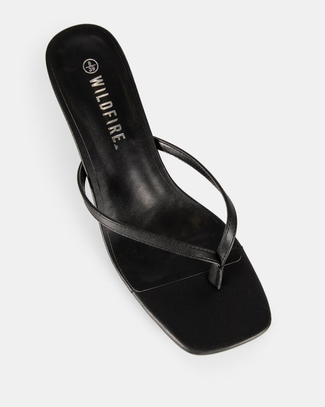 Talon Heel Black