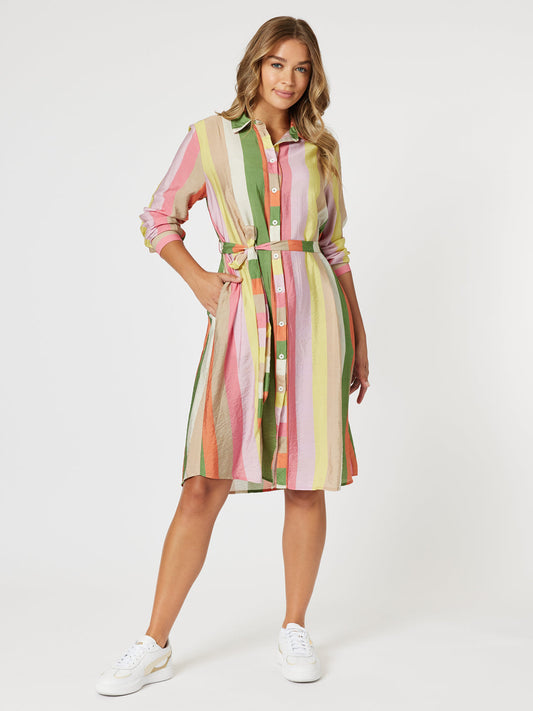 Spice stripe dress