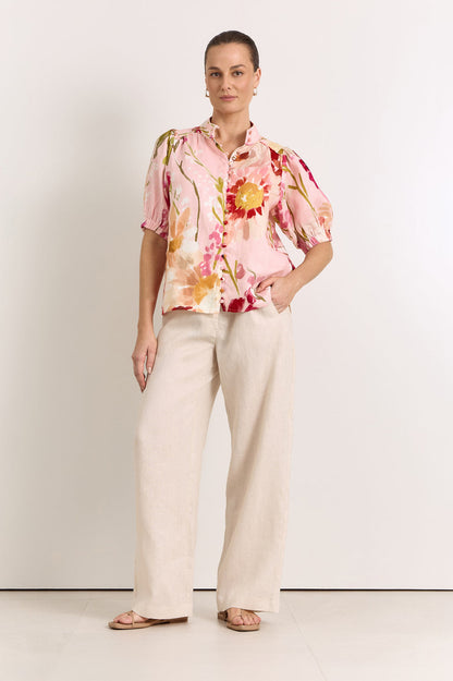 Lilian Linen Top