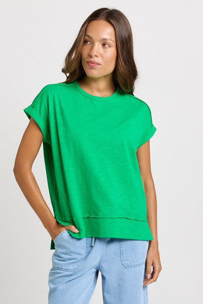 Shirley Short Sleeve Tee Green