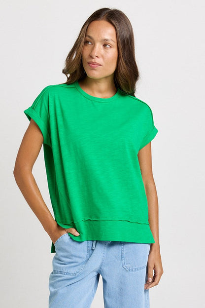 Shirley Short Sleeve Tee Green
