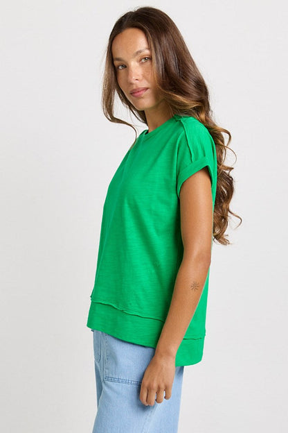 Shirley Short Sleeve Tee Green