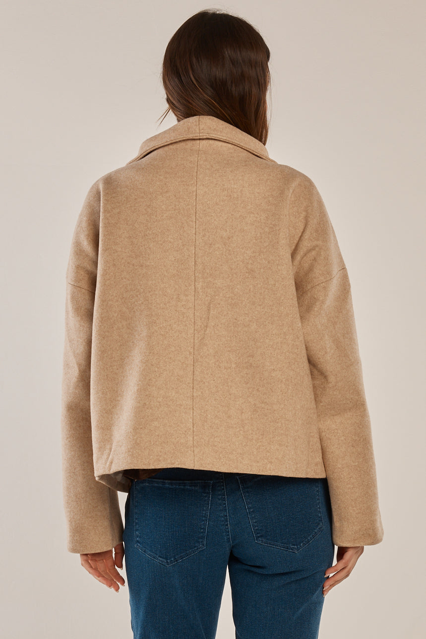 Prue Pea Coat Cream