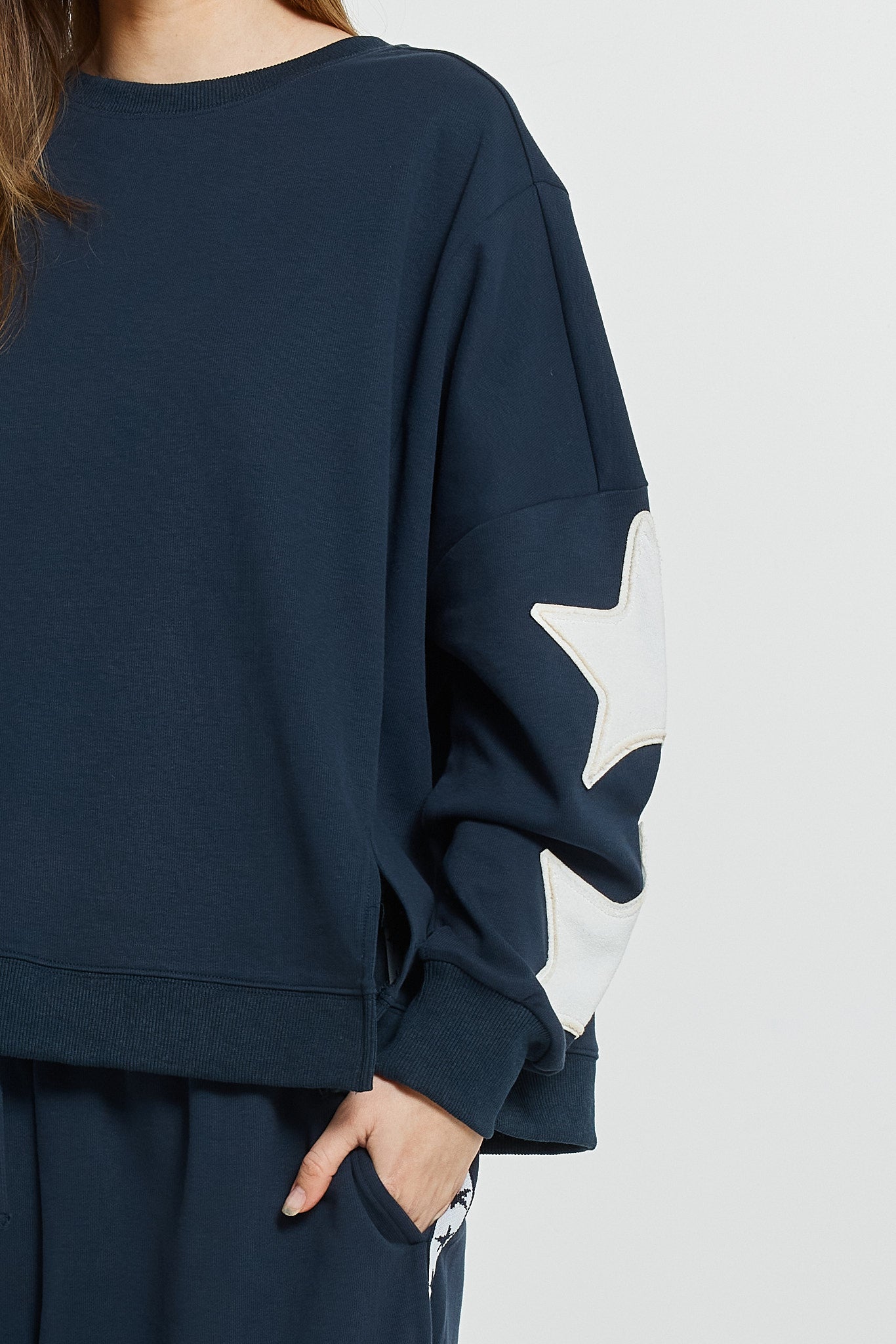 Saskia Sweatshirt Navy