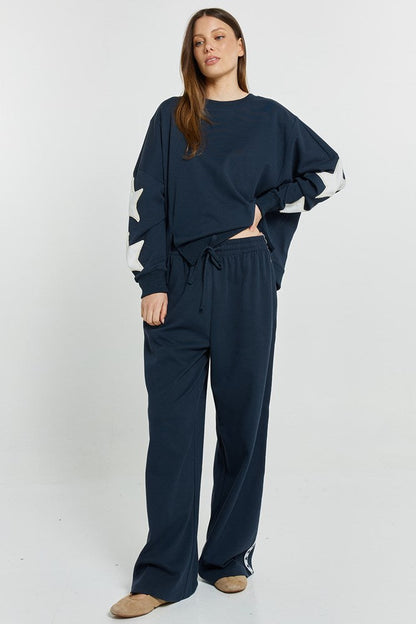 Saskia Trackpant Navy