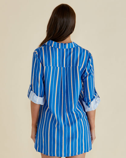 Mills Shirt Blue Stripe