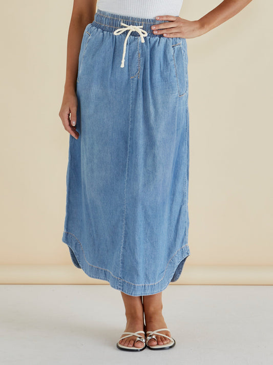 Brunches Denim Skirt