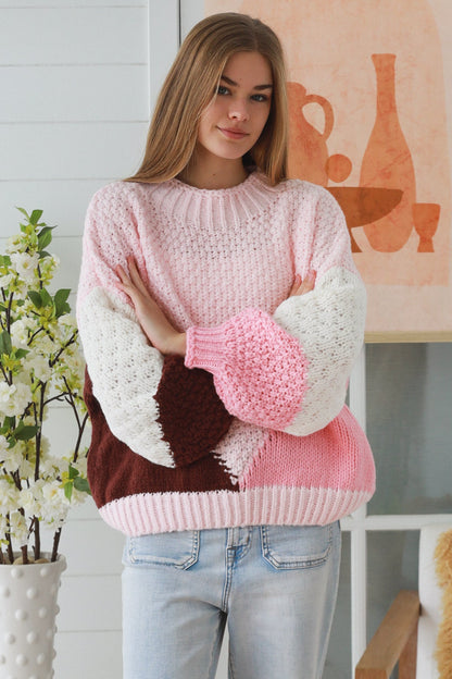Charlotte Knit Pink