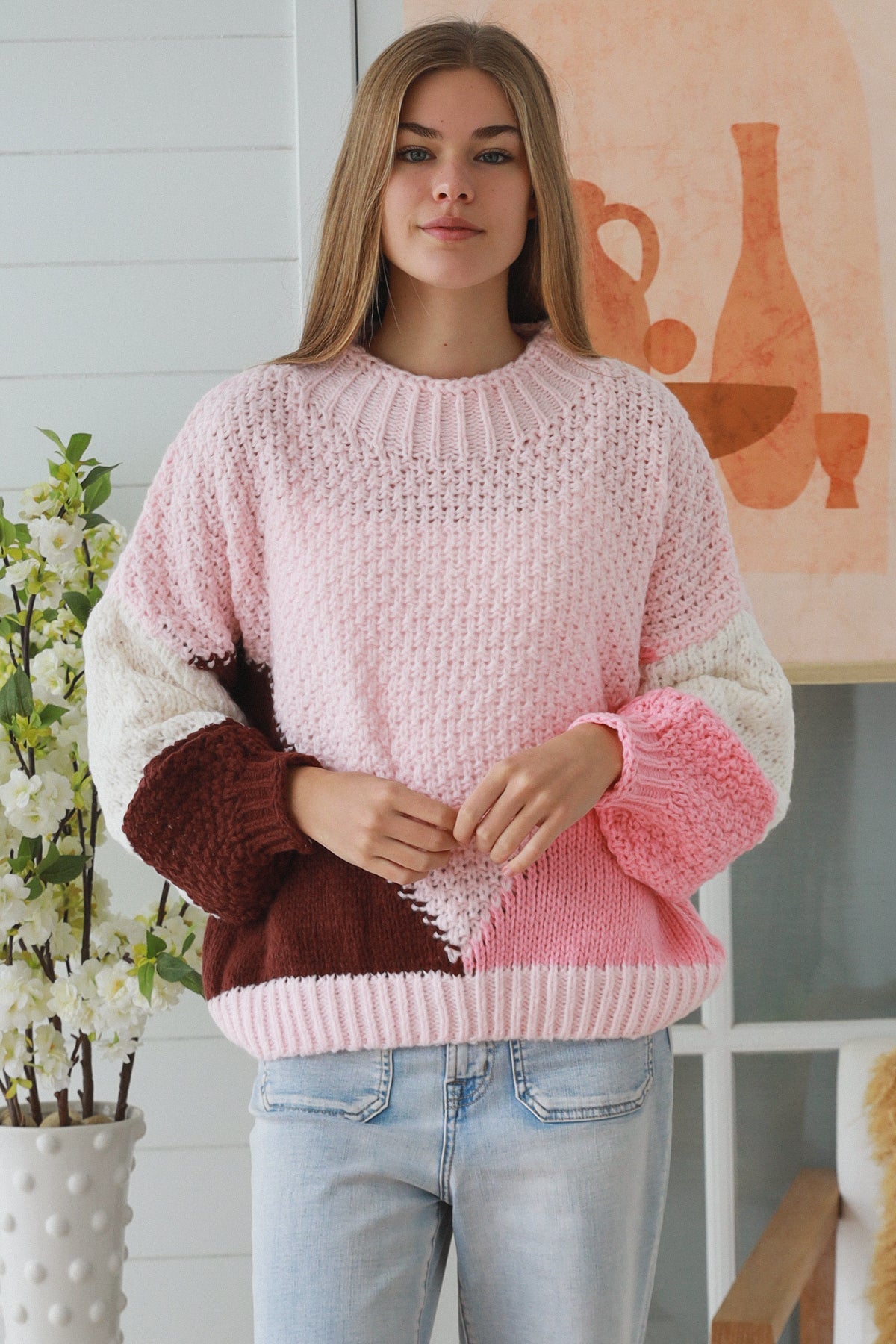 Charlotte Knit Pink