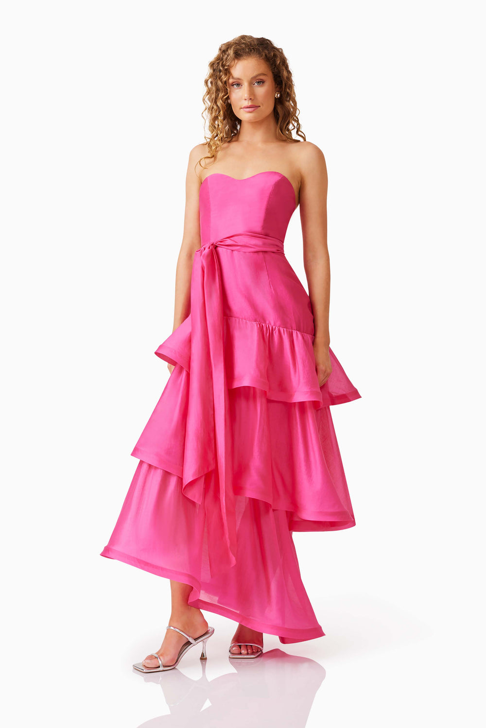 Kalani Maxi dress hot pink