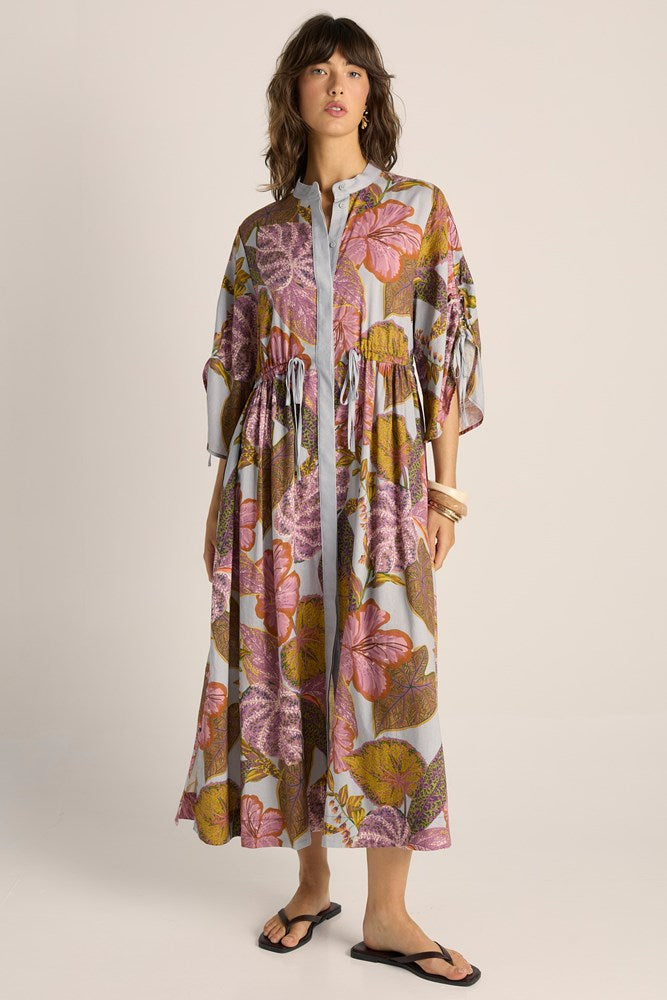 Botanica Dress Leaf Print