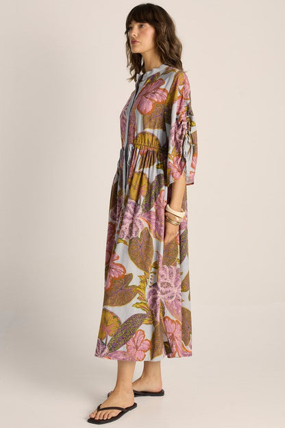 Botanica Dress Leaf Print