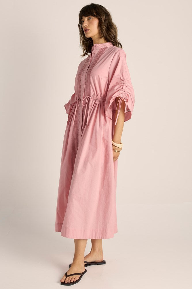 Etra Lace Detailed Dress Dusty Rose