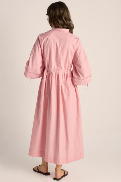 Etra Lace Detailed Dress Dusty Rose