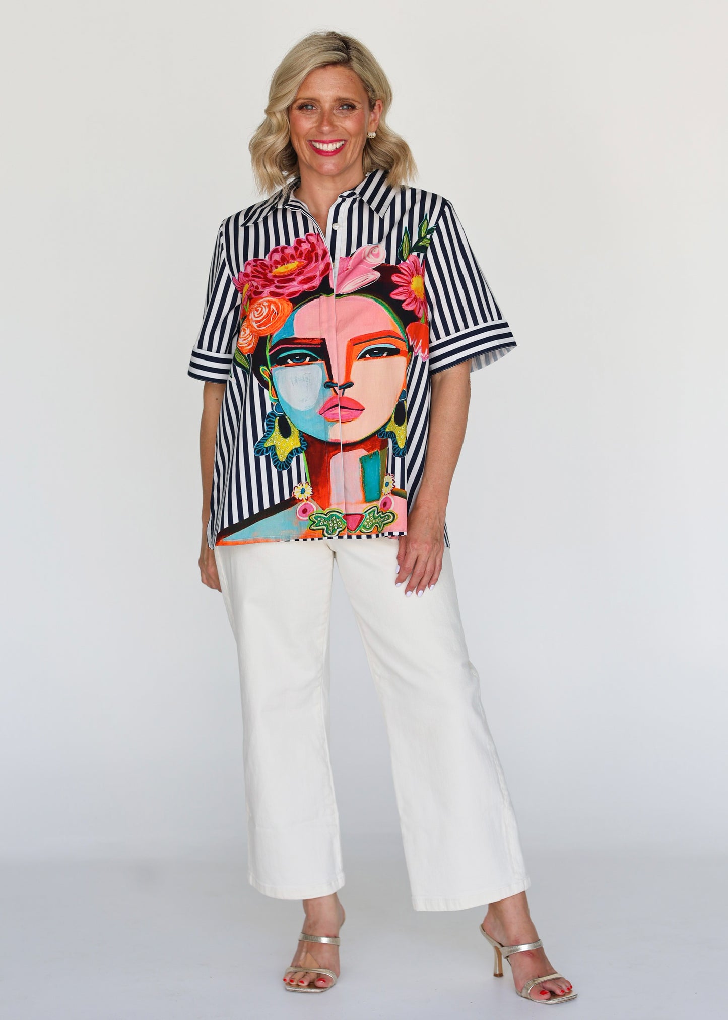 Frida Shirt Navy