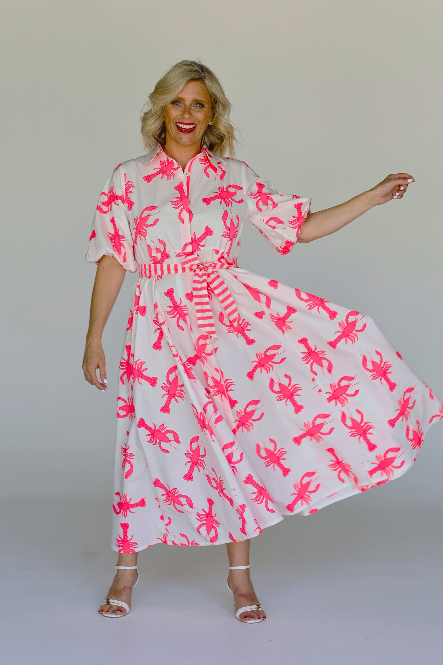 Victoria Dress Lobsters
