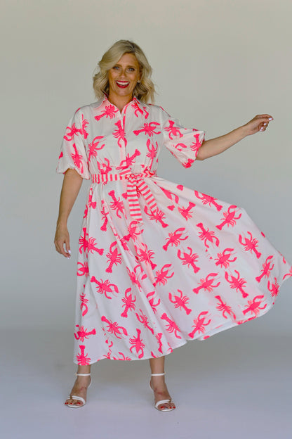 Victoria Dress Lobsters