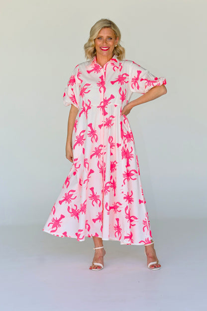 Victoria Dress Lobsters