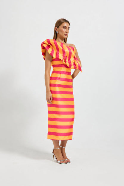 Valerie Shoulder Midi