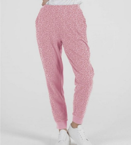 Lindsay Jogger Ocelot pink