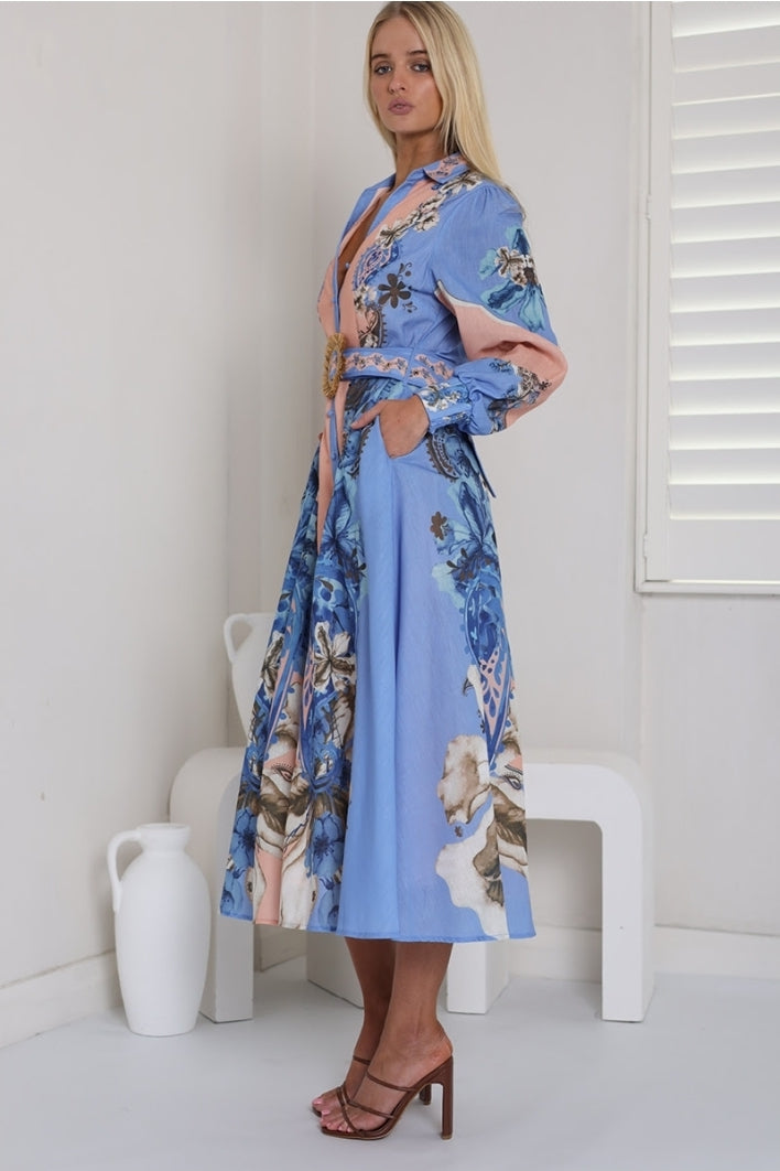 Willow Maxi Shirt Dress