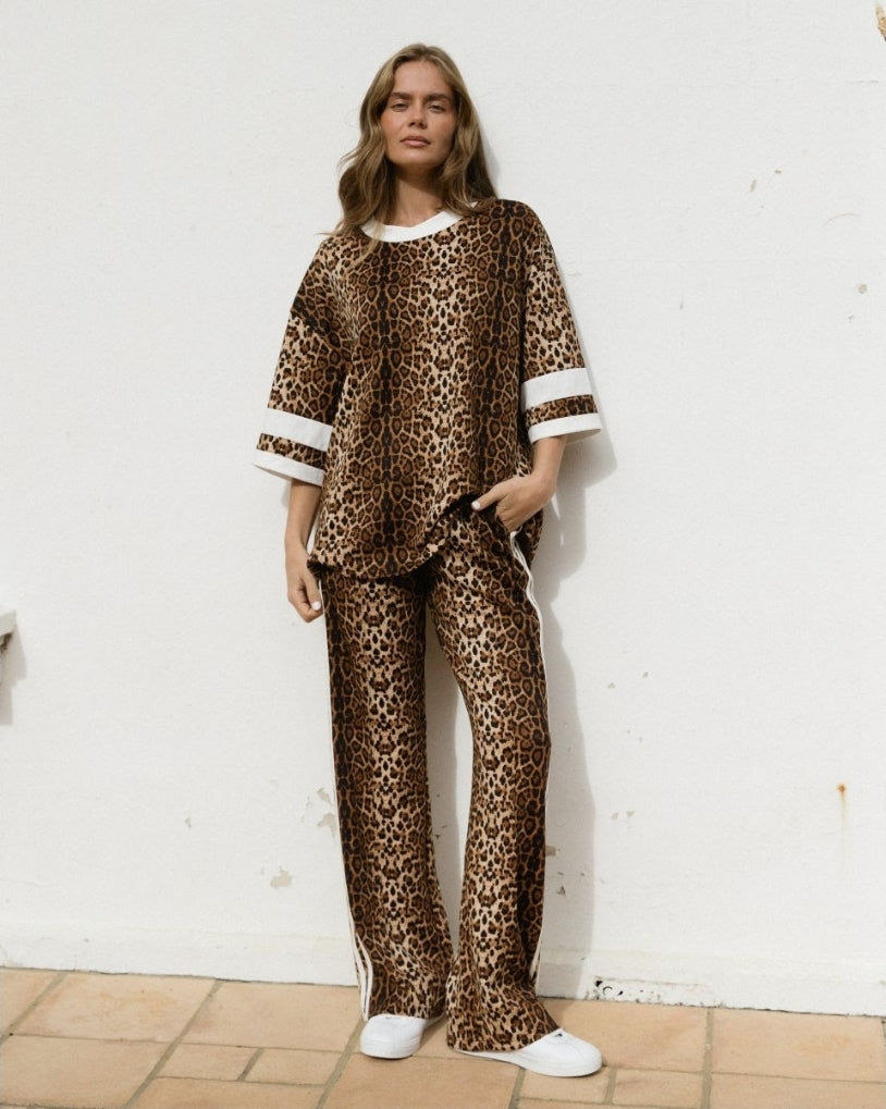Wild Leopard Tee