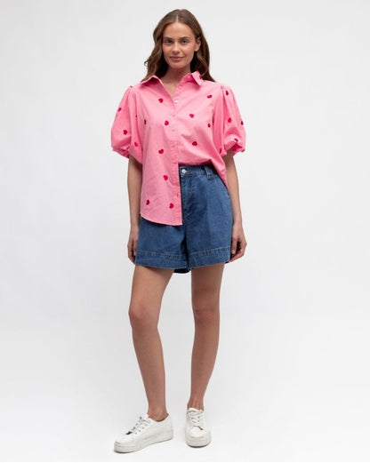 Heart Shirt Pink