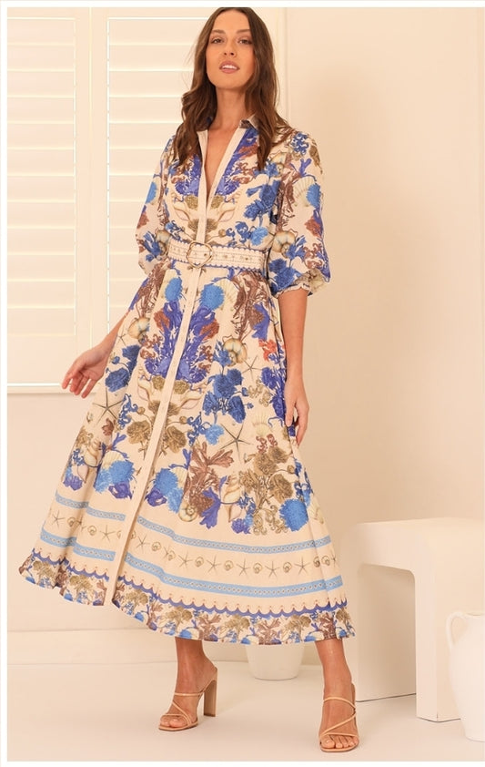 Chateau Midi Dress