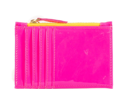 Card Wallet Neon Patient Pink
