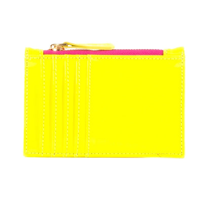 Card Wallet Neon Patient Yellow